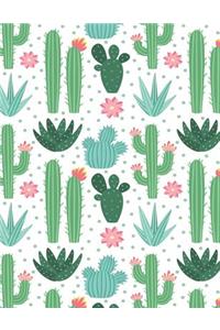 Cactus Lined Notebook
