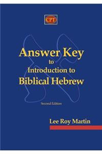 Answer Key to Introduction to Biblical Hebrew