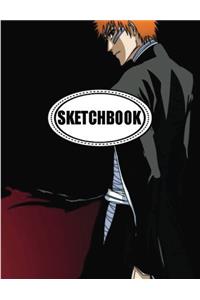 Sketchbook : Bleach: 120 Pages of 8.5 x 11 Blank Paper for Drawing, Doodling or Sketching (Sketchbooks)
