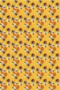 Bees in the Honeycomb Blank Journal