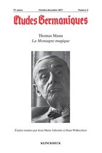 Etudes Germaniques - N4/2017