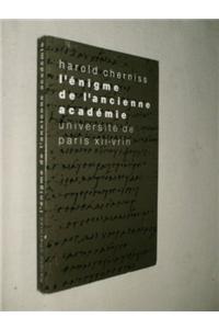 L'Enigme de l'Ancienne Academie