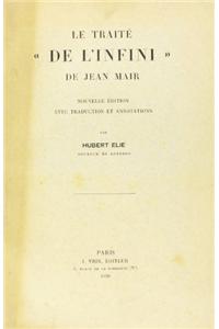 Le Traite de l'Infini