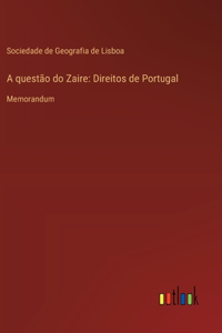 A questão do Zaire