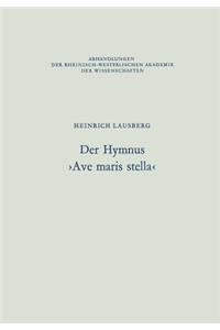 Der Hymnus ›Ave maris stella‹