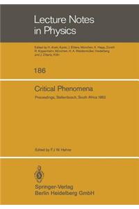 Critical Phenomena