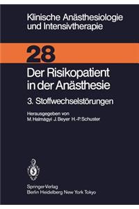 Der Risikopatient in Der Anästhesie