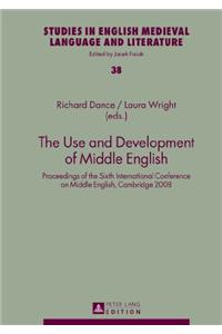 Use and Development of Middle English