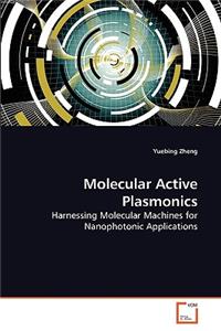 Molecular Active Plasmonics