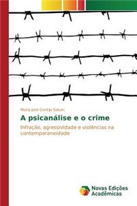 A psicanálise e o crime