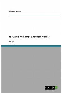 Is Caleb Williams a Jacobin Novel?