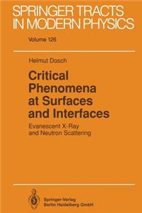 Critical Phenomena at Surfaces and Interfaces