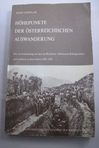 Heohepunkte Der Eosterreichischen Auswanderung