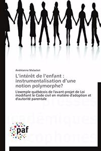 L Intérèt de L Enfant