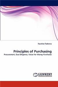 Principles of Purchasing