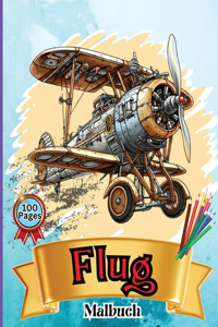 Flug Malbuch