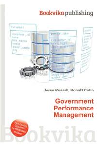 Government Performance Management