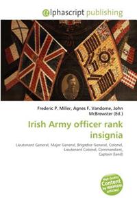 Irish Army Officer Rank Insignia