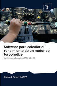 Software para calcular el rendimiento de un motor de turbohélice