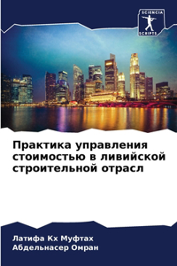 Практика управления стоимостью в ливийс