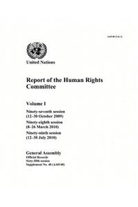 Report of the Human Rights Committee (Gen Assembly Official Record)