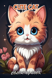 Cute Cat Coloring Book for Kids