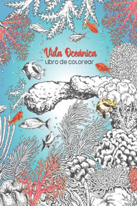 Vida Oceánica Libro De Colorear