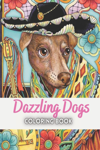 Dazzling Dogs COLORING BOOK