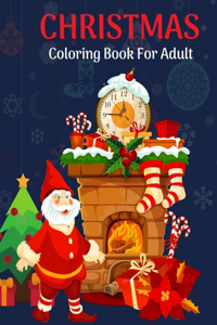 Merry Christmas Coloring Book for Adults