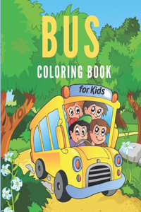 Bus Coloring Book for Kids