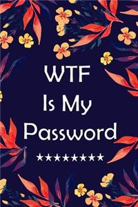 Wtf Is My Password Book