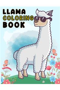 llama coloring book