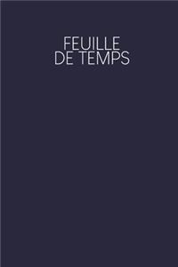 Feuille de Temps