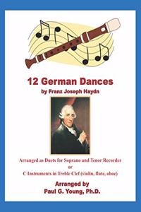12 German Dances by Franz Joseph Haydn