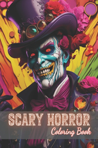 Scary Horror Coloring Book for Adult