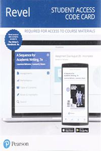 Revel for a Sequence for Academic Writing Plus the Writer's Handbook -- Access Card