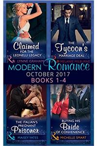 Modern Romance Collection: October 2017 Books 1 - 4