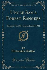 Uncle Sam's Forest Rangers