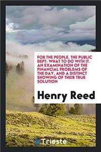 For the People. the Public Dept