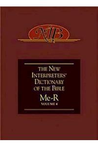 New Interpreter's Dictionary of the Bible Volume 4 - Nidb