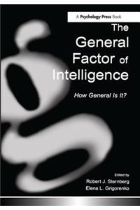 General Factor of Intelligence