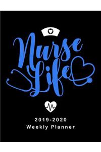 Nurse Life 2019 - 2020 Weekly Planner