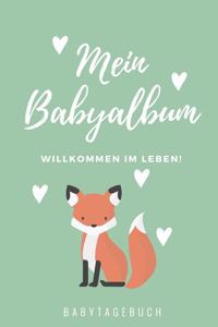Willkommen Im Leben Mein Babyalbum Babytagebuch