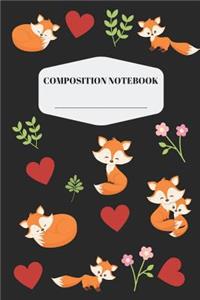 Fox Composition Notebook