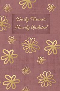 Daily Planner Hourly Undated