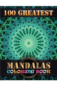 100 Greatest Mandalas Coloring Book