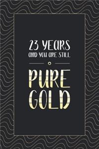 23rd Birthday Notebook