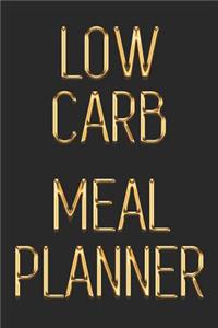 Low Carb Meal Planner