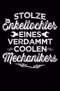 Stolze Enkeltochter Eines Verdammt Coolen Mechanikers