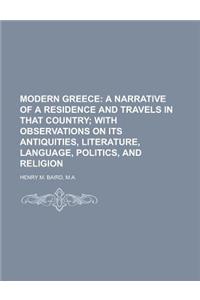 Modern Greece